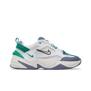Nike M2K Tekno White Grey Green Men Casual Lifestyle Shoes Sneakers AV4789-009